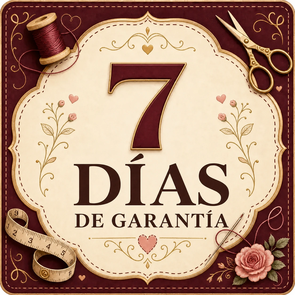 Sello de garant&iacute;a de 7 d&iacute;as