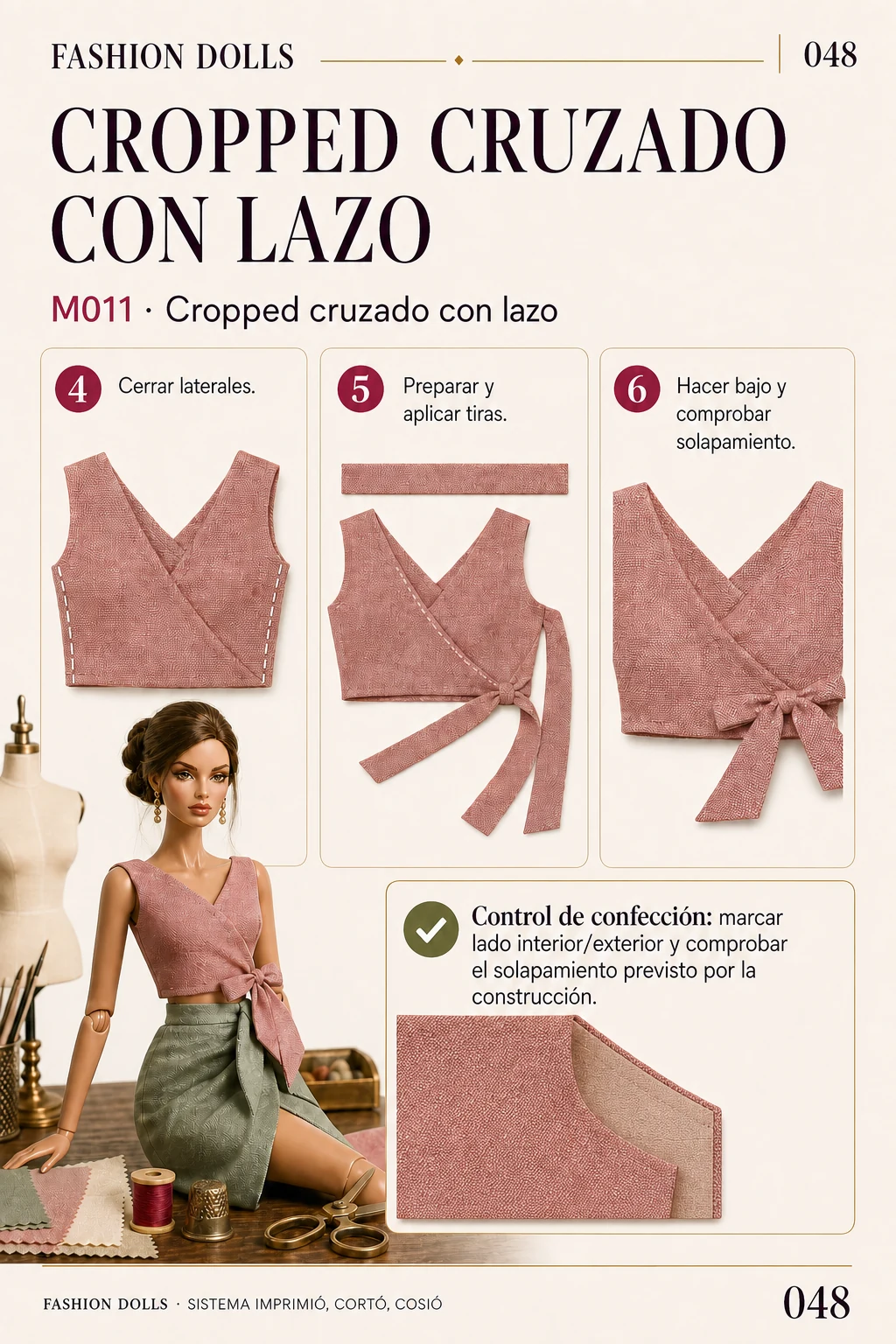 P&aacute;gina real del patr&oacute;n M011