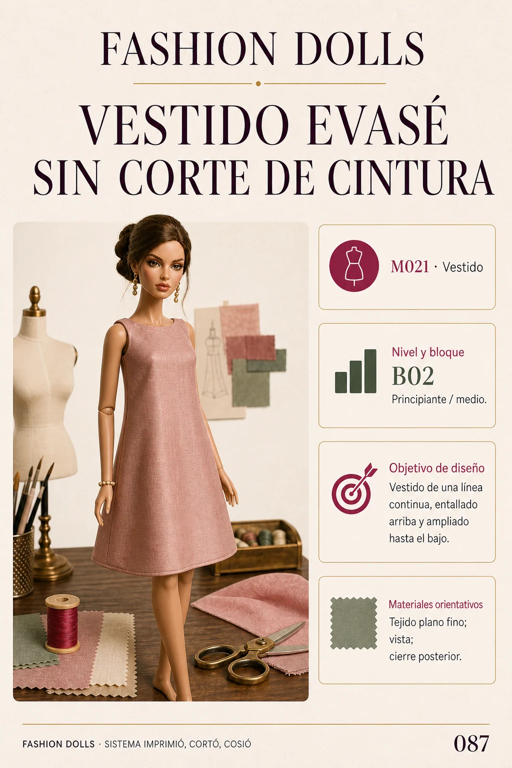 P&aacute;gina real del patr&oacute;n M021